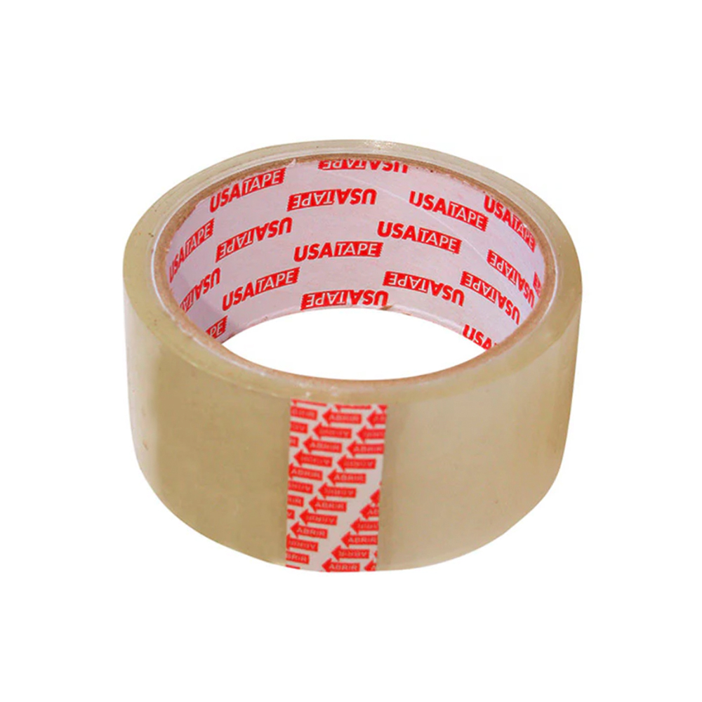 Cinta Huincha Embalaje Transparente 48mm (100 metros)