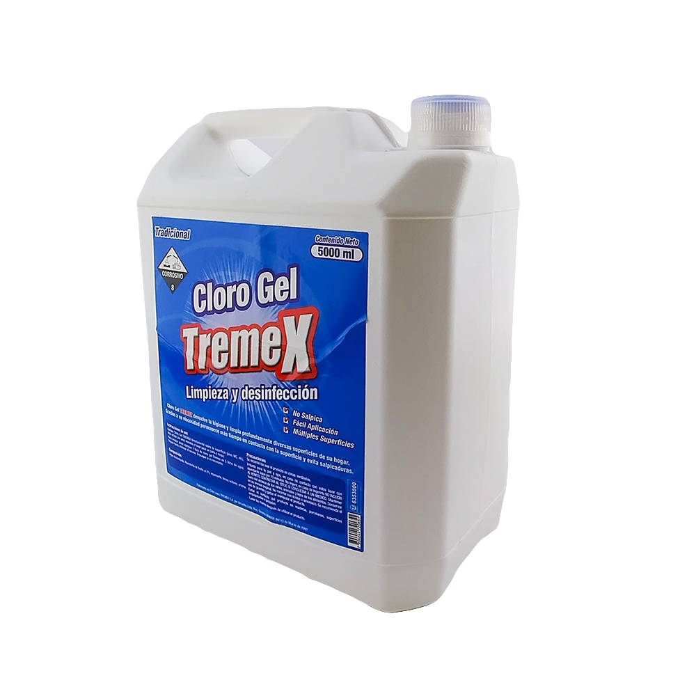 CLORO GEL TREMEX TRADICIONAL 5 LT