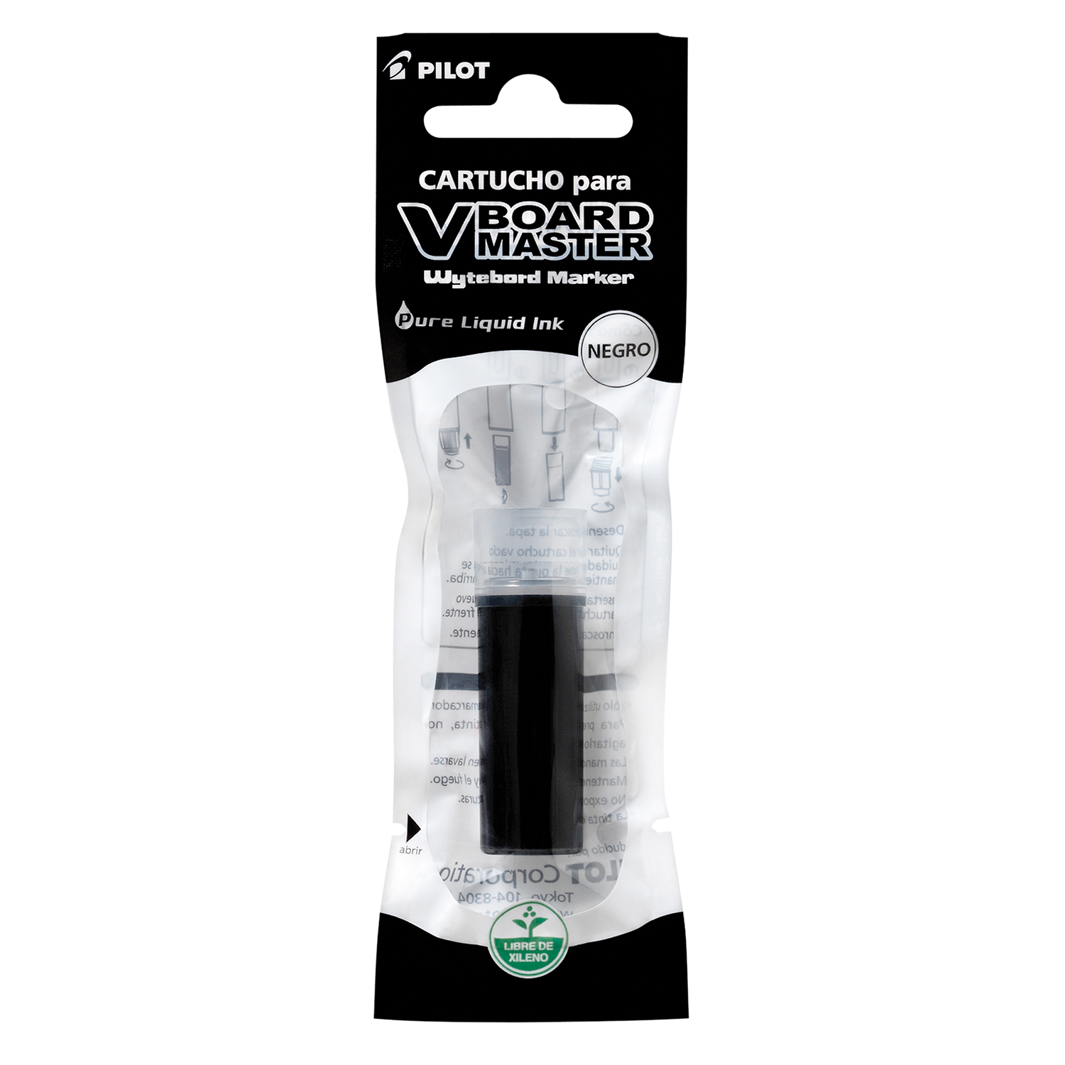 Cartucho Tinta V Board Master Negro Pilot