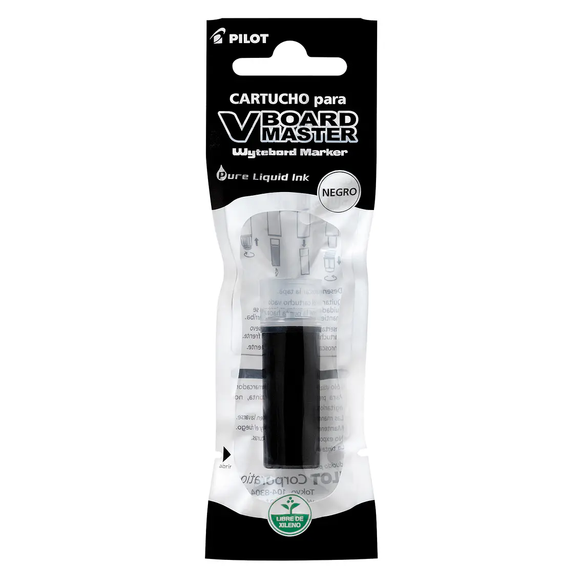 Cartucho V Board Master Negro Pilot 1