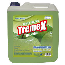 JABON LIQUIDO TREMEX AROMA MANZANA 5 LT