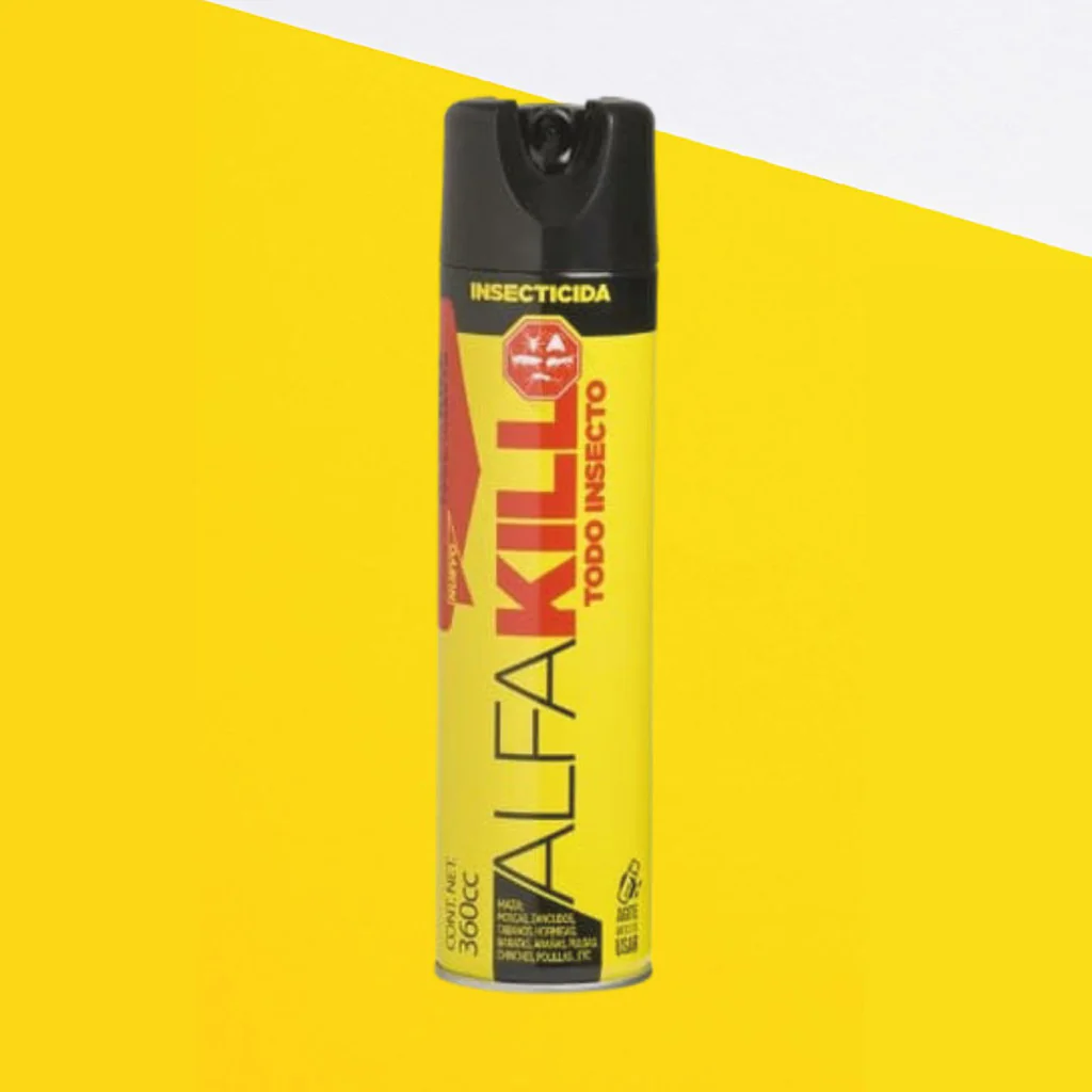 INSECTICIDA ALFA KILL TODO INSECTO 360CC
