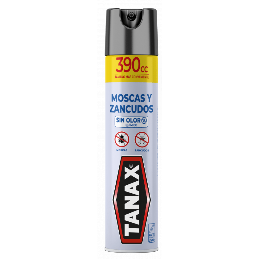 INSECTICIDA TANAX AEROSOL MOSCAS Y ZANCUDOS 390CC