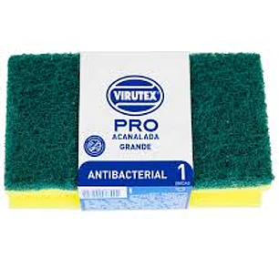 ESPONJA ACANALADA 1 UN GRANDE VTX PRO