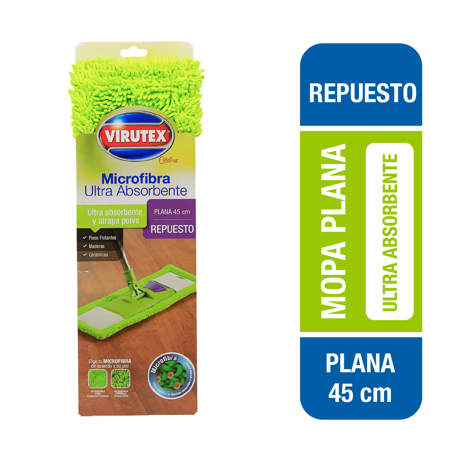 MOPA REDONDA ALGODON - VIRUTEX