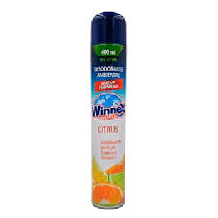DESODORANTE AMBIENTAL WINNEX 400ML AROMA CITRUS
