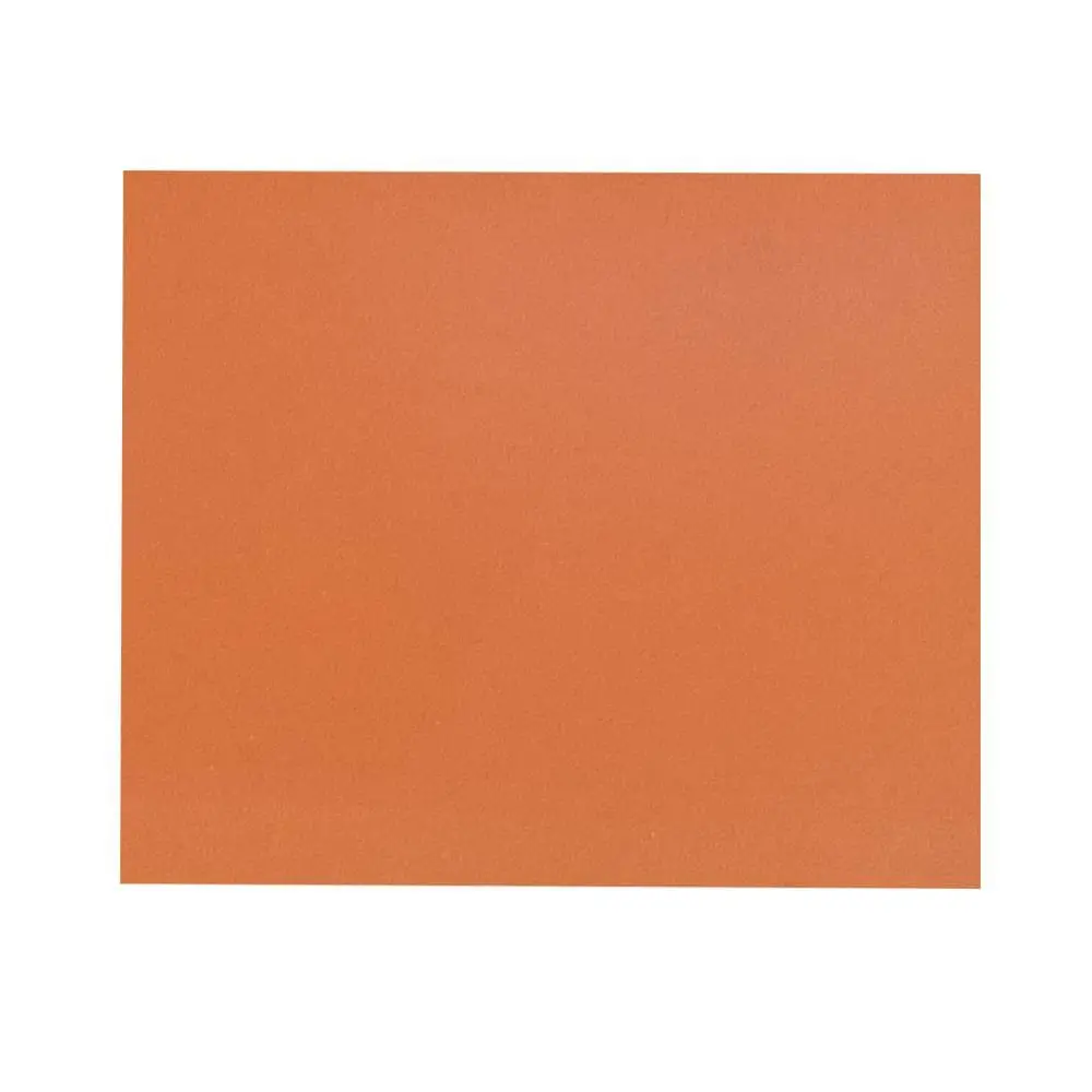 Carton Pintado (Forrado) 52,5X77Cms Naranja Halley