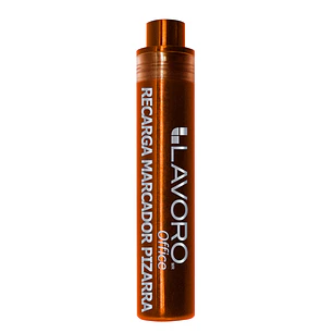 Recarga Tinta Marcador Pizarra Naranja Lavoro