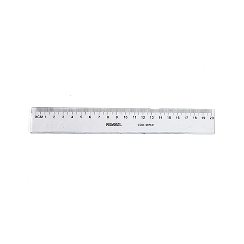 Regla Biselada 20Cm Humo Proarte