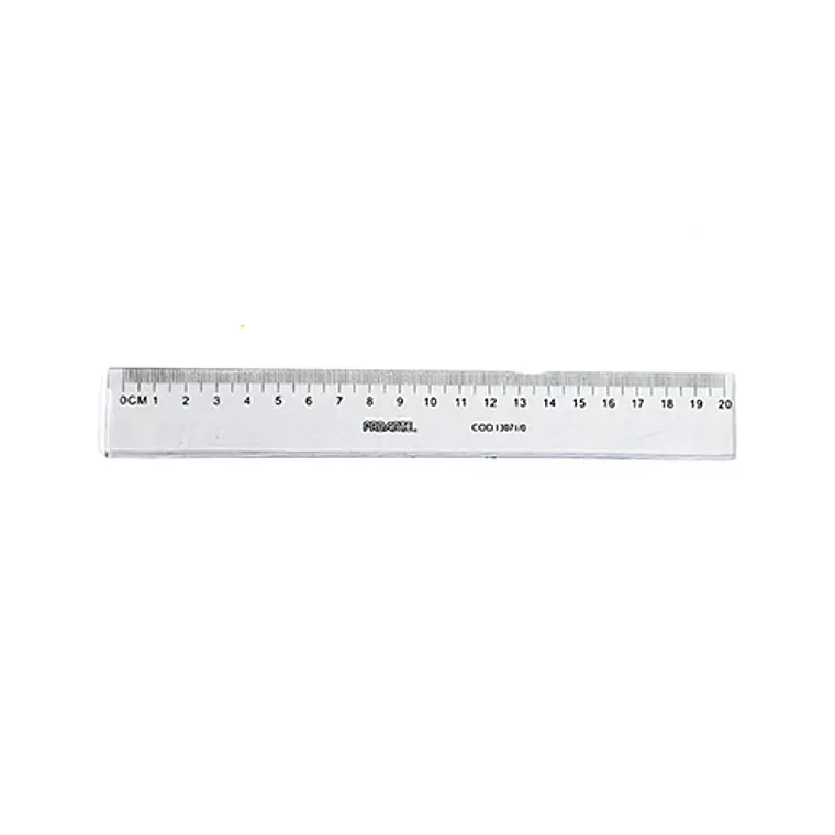 Regla Biselada 20Cm Humo Proarte 1