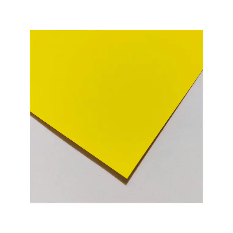 Pliego Cartulina Española 55X77 Amarillo Halley 1