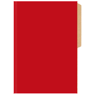 Carpeta Cartulina Pig. Rojo Fogata