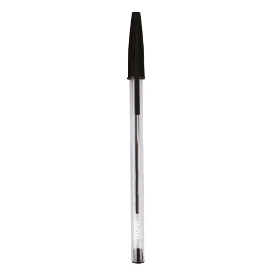 Lapiz Pasta Boligrafo  0,7Mm Negro Isofit 1