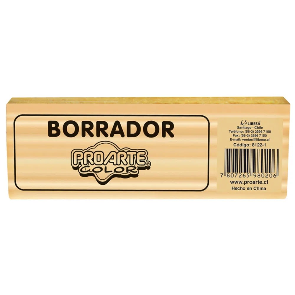 Borrador De Pizarra Madera