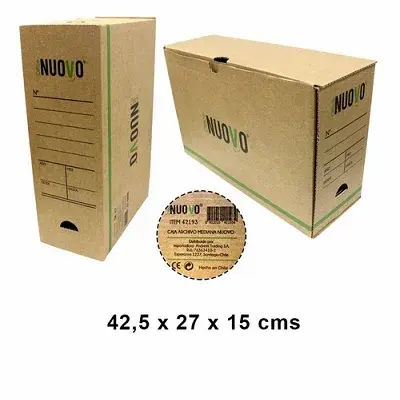Caja Archivo Mediana 42,5X27X15 Nuovo