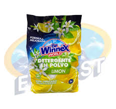 DETERGENTE EN POLVO AROMA LIMON 5KG WINNEX