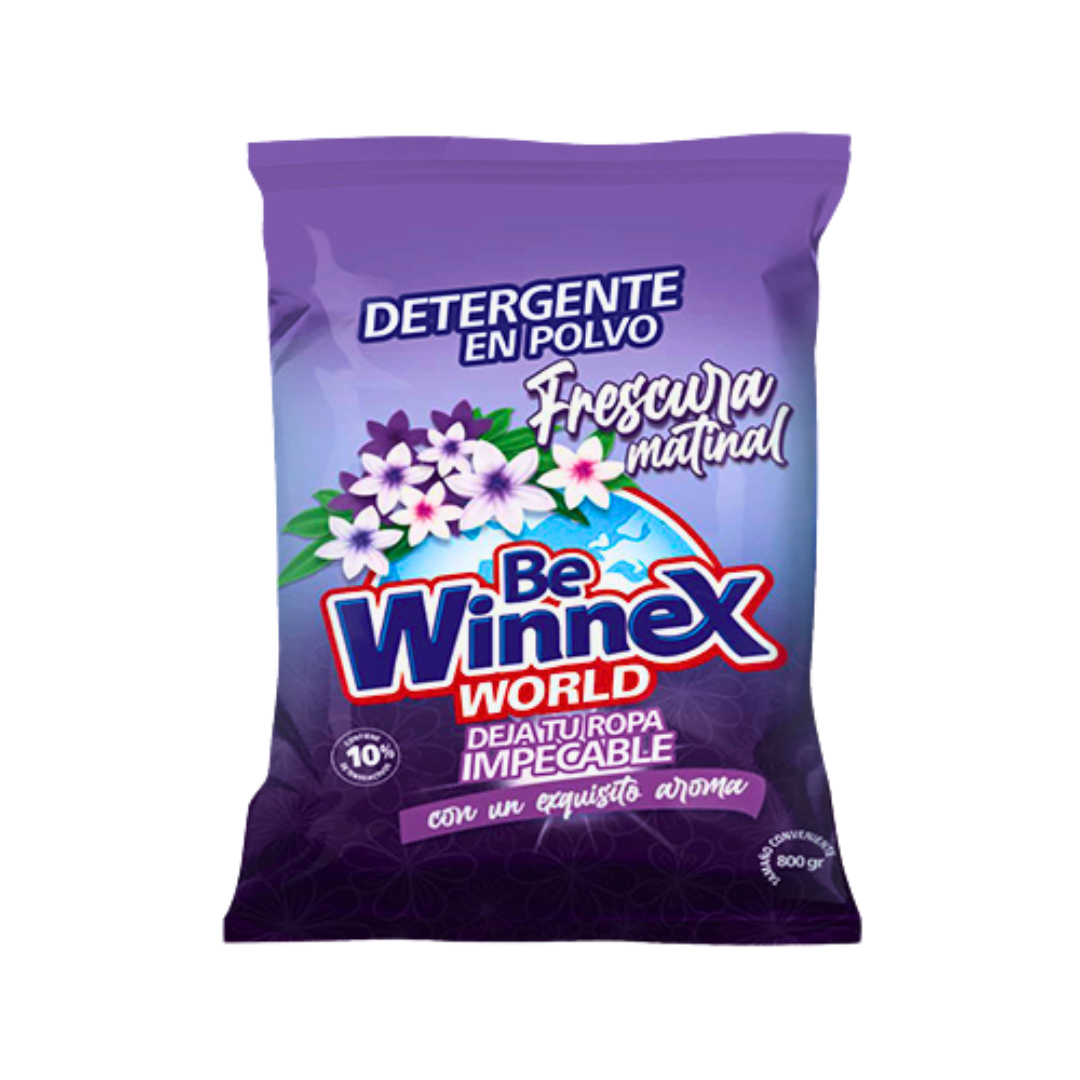DETERGENTE EN POLVO LAVANDA 800GRS WINNEX