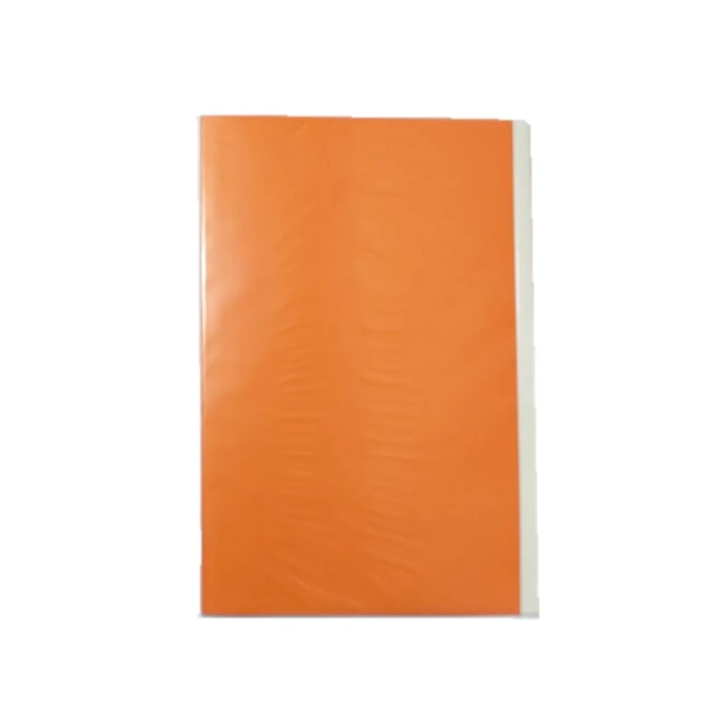Carpeta Plastificada Con Accoclip Naranja Fogata