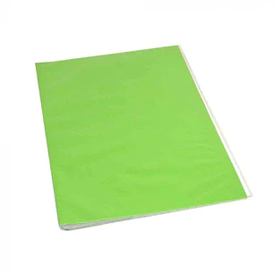 Carpeta Plastificada Con Accoclip Verde Claro  Fogata
