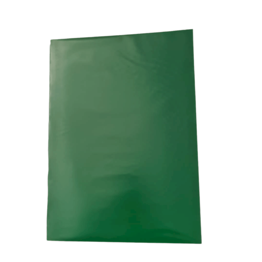 Carpeta Plastificada Con Accoclip Verde Oscuro Fogata
