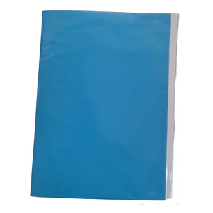 Carpeta Plastificada Sin Accoclip Celeste Fogata