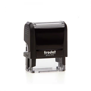 Timbre Trodat Printy 4.0 Eco 4912 47 X 18 Mm Negr