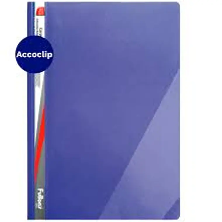 Carpeta Vinil Cta C/Acco Y Bols Azul Fultons 1