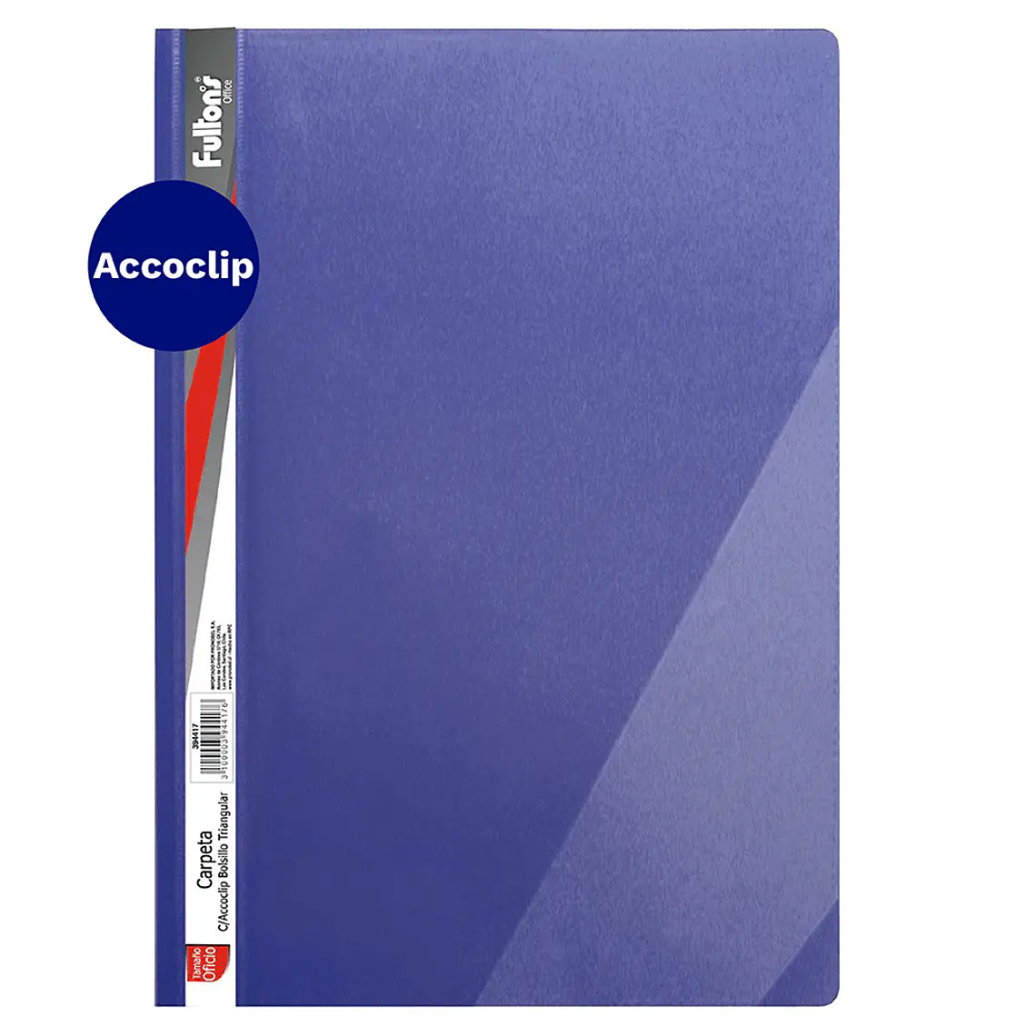 Carpeta Vinil Of C/Acco Y Bols Azul Fultons                                      1