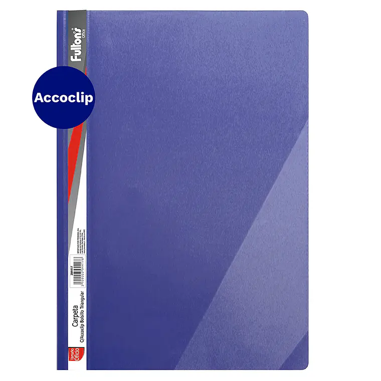 Carpeta Vinil Of C/Acco Y Bols Azul Fultons                                      1