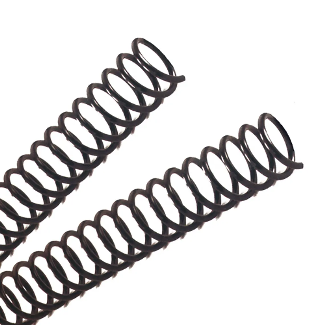 Espiral Plast 10Mm 100Un 45Hjs Negro Gbc 1