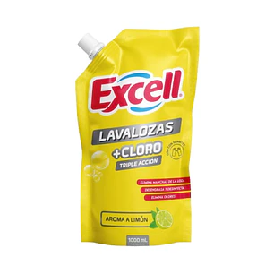 LAVALOZAS CON CLORO DOYPACK 1000 CC EXCELL X8