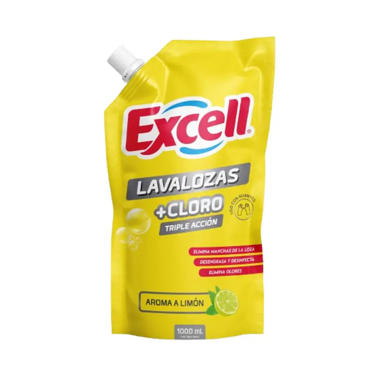 LAVALOZAS CON CLORO DOYPACK 1000 CC EXCELL X8 1