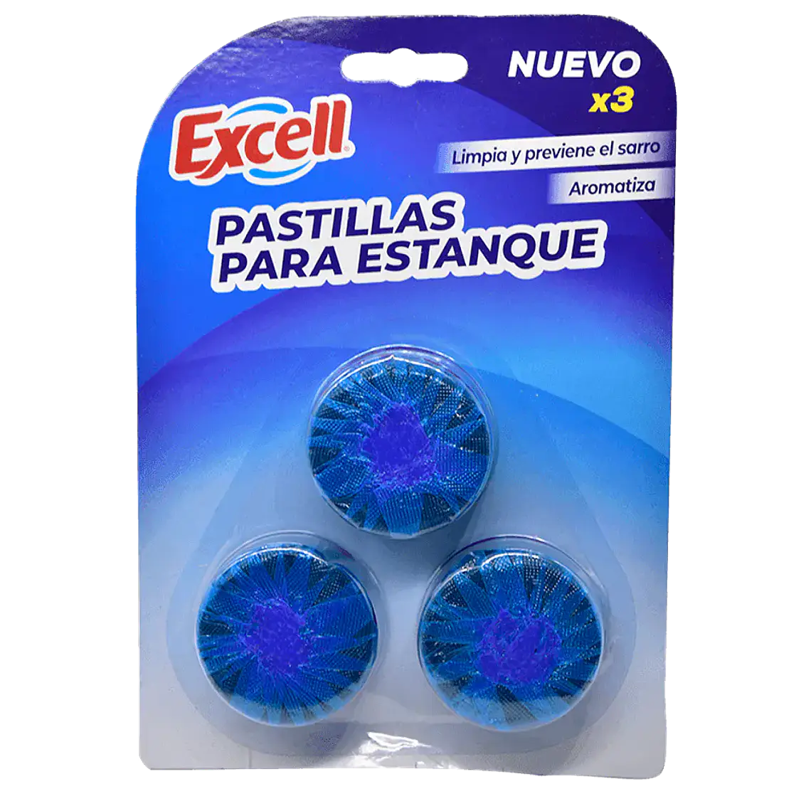 PASTILLA PARA ESTANQUE X 3 UNID EXCELL X24 1