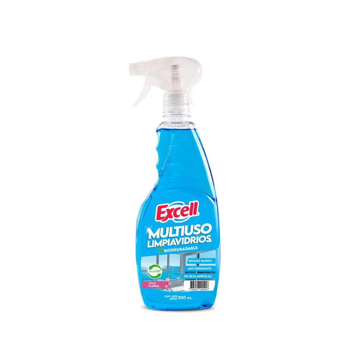 LIMPIAVIDRIO MULTIUSO GATILLO 500 CC EXCELL X12 1
