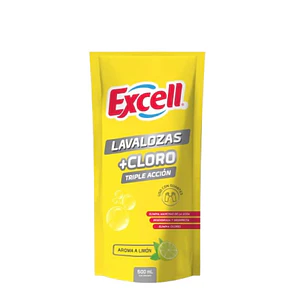 LAVALOZAS CON CLORO DOYPACK 500 CC EXCELL X12