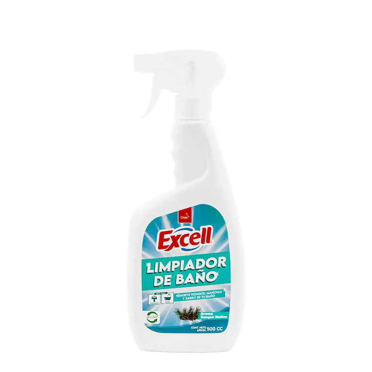 LIMPIADOR DE BAÑO CON GATILLO 500CC EXCELL X12 1