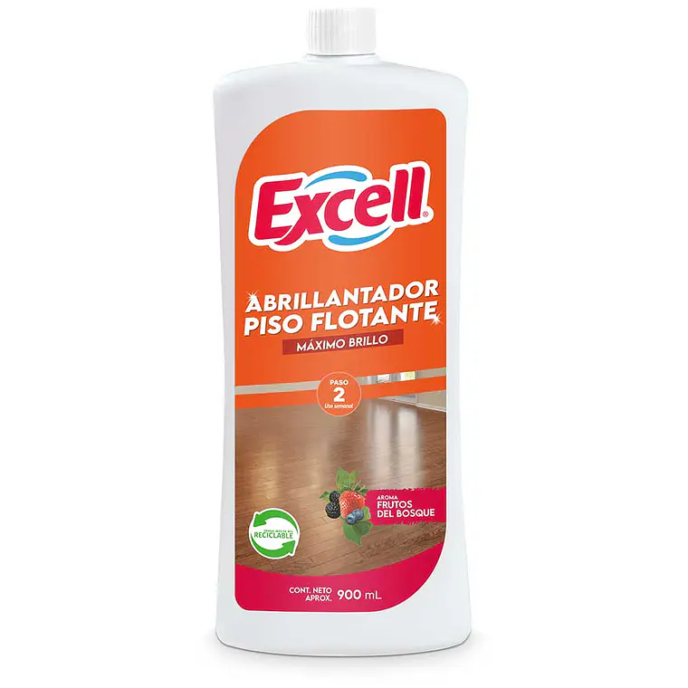 ABRILLANTADOR PISOS FLOTANTES FRUTOS DEL B. 900CC EXCELL X12 1