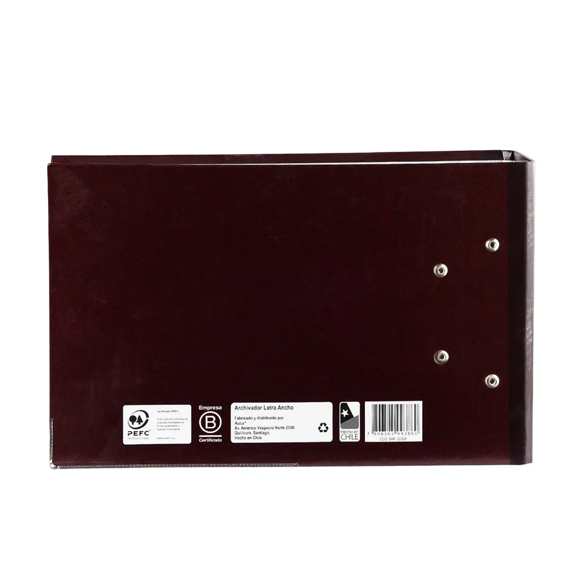Archivador Letra Ancho Auca Eco. L 8. 1