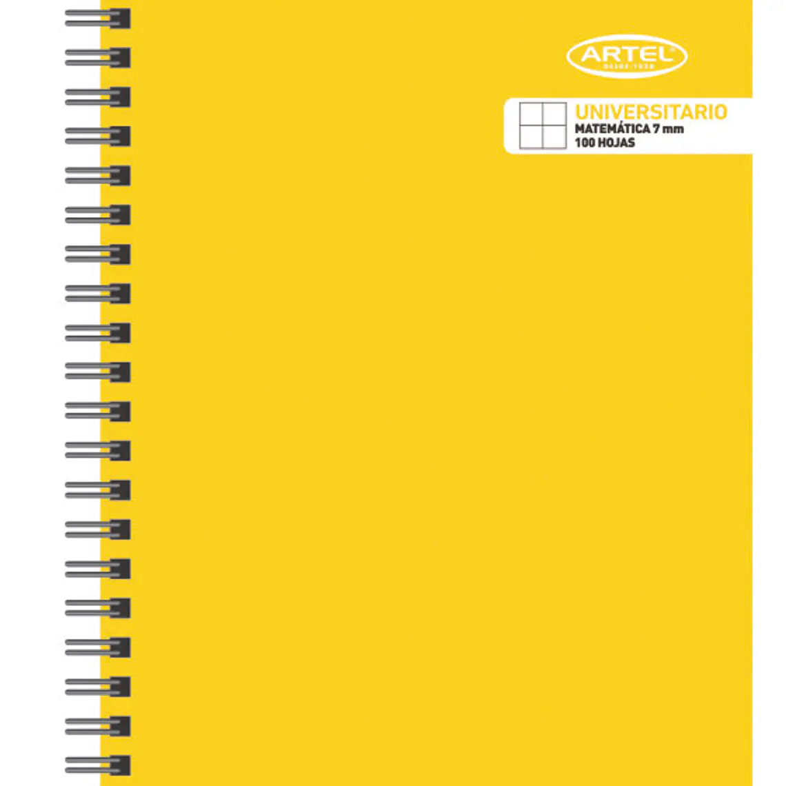Cuaderno Universitario Artel Emplacad Liso 7Mm 100Hj 1