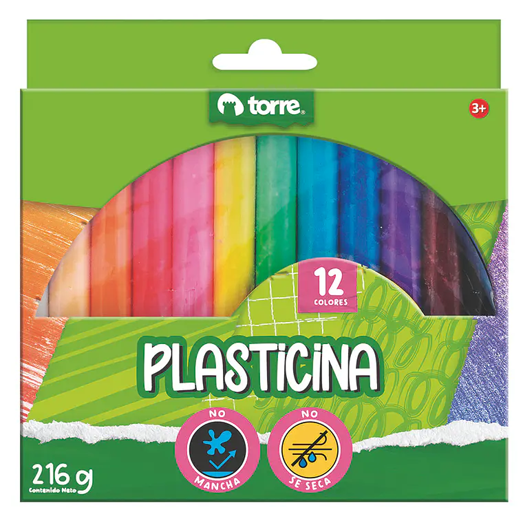 Plasticina 12 Color Torre Imagia 1