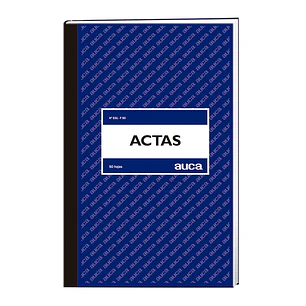 Libro Actas Auca 50 Hjs