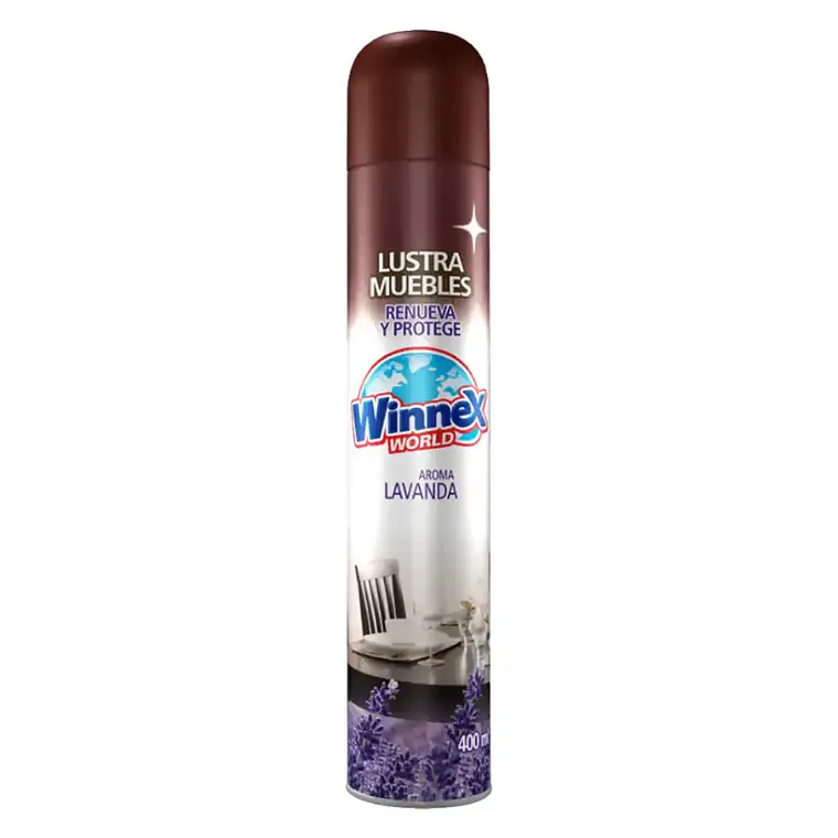 LUSTRA MUEBLES AEROSOL 400ML WINNEX 1