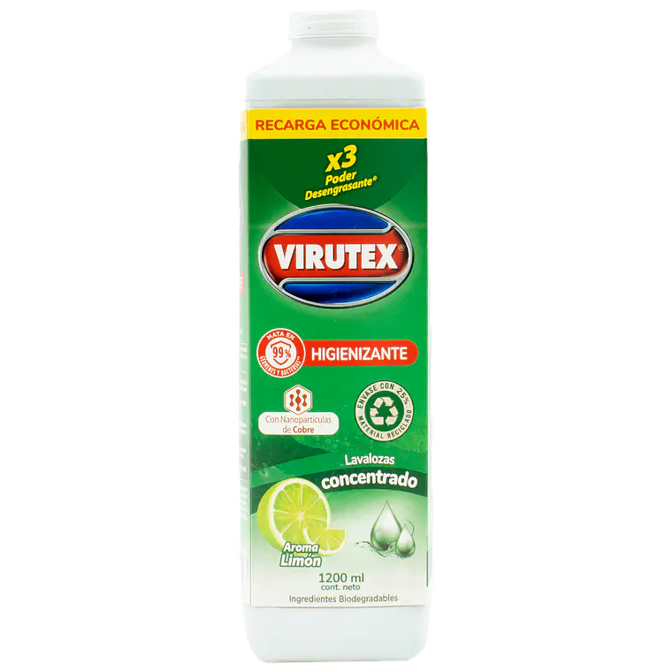 LAVALOZA HIGIENIZANTE1200 ML VIRUTEX 1