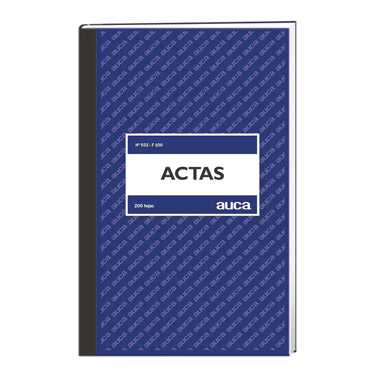 Libro Actas Auca 200 Hjs 1