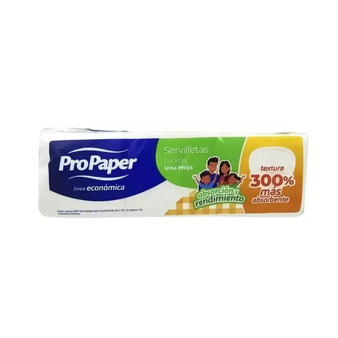 SERVILLETA COCTEL PROPAPER 300 UNID PAQUETE X 12 UNIDADES 1
