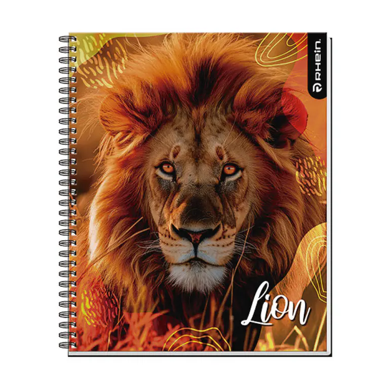 CUADERNO RHEIN UNIV WILD LIFE 100HJ C7MM 1