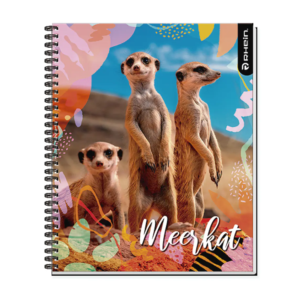 CUADERNO RHEIN UNIV WILD LIFE 100HJ C7MM 3