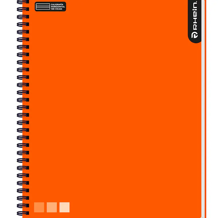 Cuaderno RHEIN Univ One Color 100 HJ Caligrafía 3