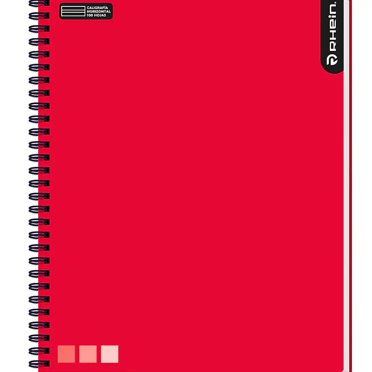 Cuaderno RHEIN Univ One Color 100 HJ Caligrafía 4
