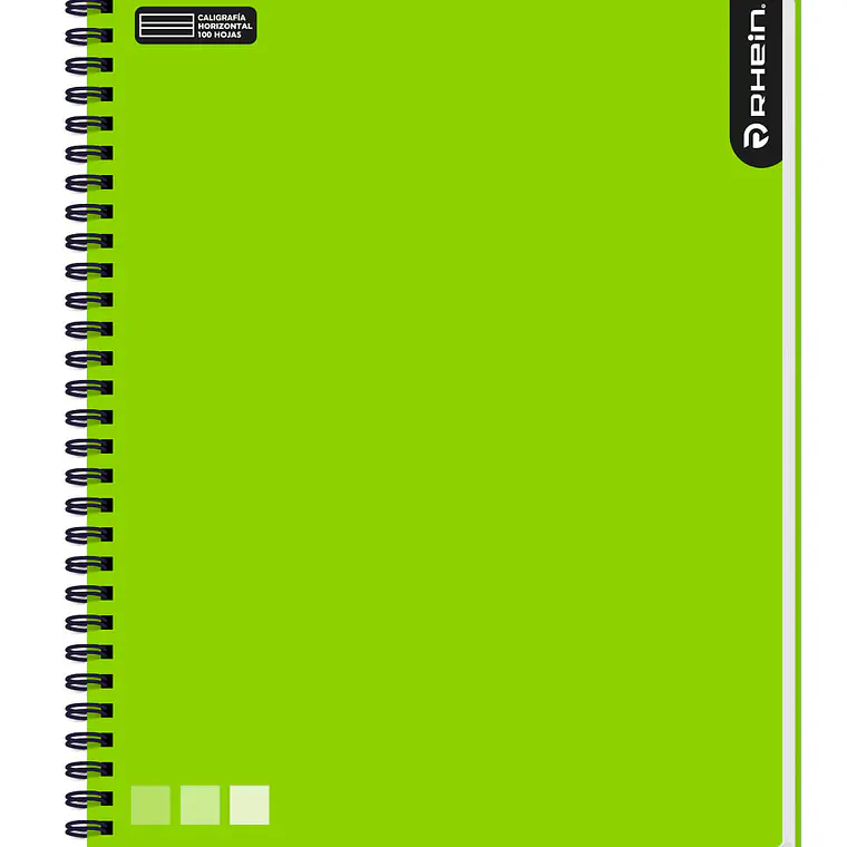 Cuaderno RHEIN Univ One Color 100 HJ Caligrafía 5
